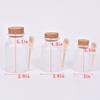 1Pcs Plastic Empty Bath Salt Bottle Cream Cosmetic Jar Cork Jar Container Cork