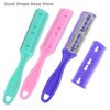 5Pcs Professional Hair Cutting Comb Set with Razor Blades Hair Trimmer Thinning Tool Kit for Barbers Salon Use
