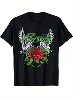 Poison Every Rose Has Its Thorn, Unisex's Classic Short Sleeve T-Shirt