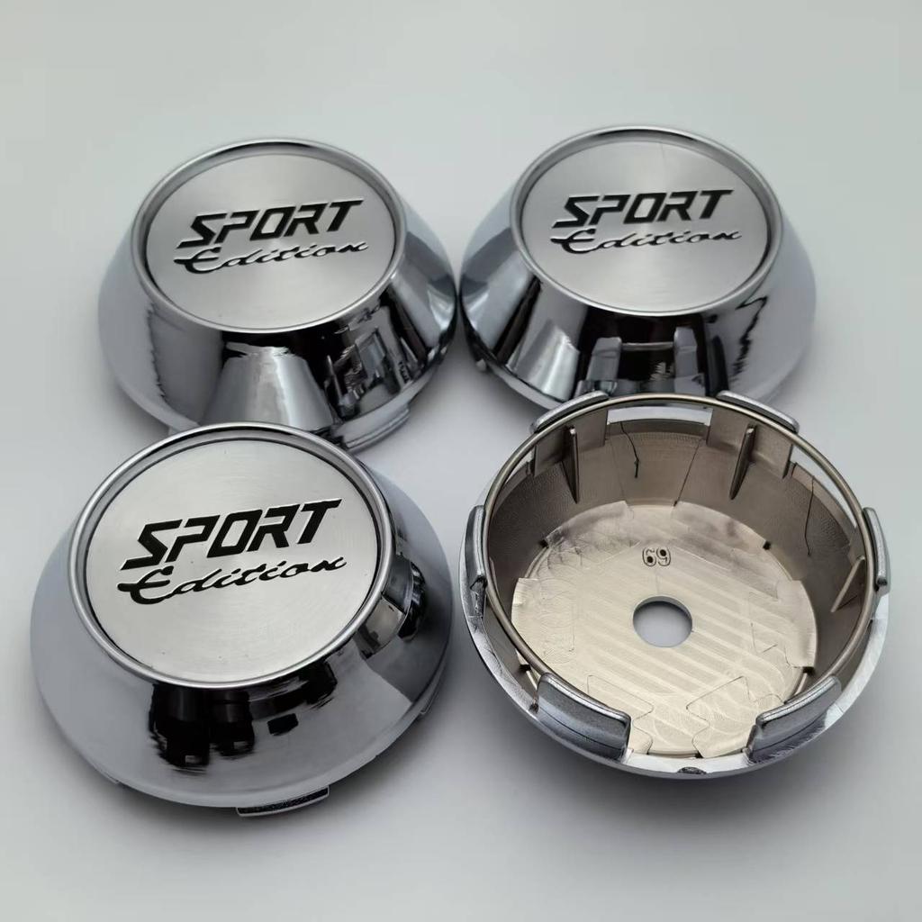 4pcs 60mm 64mm 65mm 68mm 69mm SPORT Edition LOGO Emblem Car Wheel Center Caps Wheels Rim Hubcap Centre Cover Replace Accessories