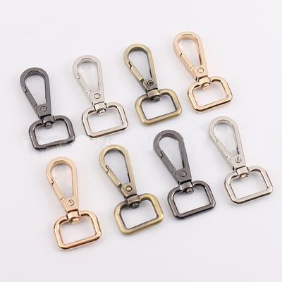 2Pcs Metal Swivel Snap Hook Bag Hardware Buckle Purse Hooks Accessories