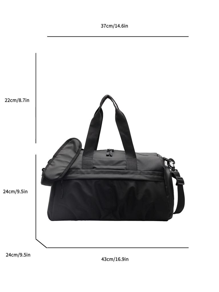 Waterproof Minimalist Yoga Gym Bag with Shoe Compartment