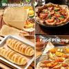 50Pcs Unbleached Baking Parchment Paper Sheets for Air Fryer Oven Grill Non Stick Cake Bread Cookies Pizza Roasting Healthy