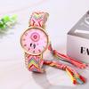 Cute Bohemian Braided Watch for Women: Dreamcatcher Design, Waterproof Analog Display, Quartz Watch, Fashion Watch for Women - Perfect Gift for