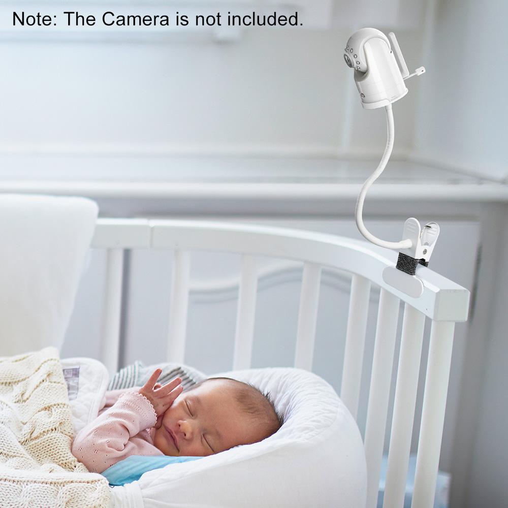 Clip Mount Stand Compatible with Infant DXR 8 and DXR 8 PRO Baby Monitor Camera Holder Flexible Twist Mounting Kit