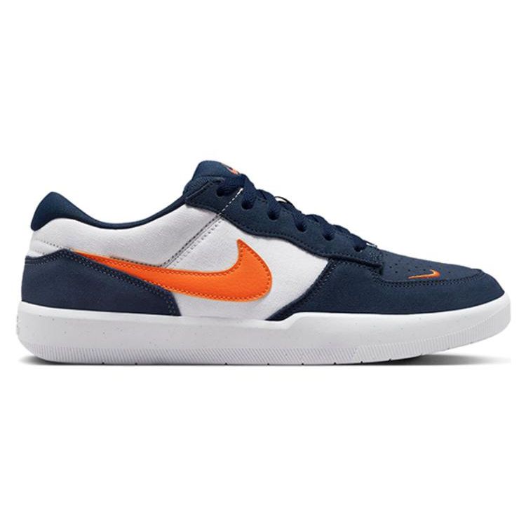 Nike Sb Force 58 Midnight Navy Safety Orange White Diffused Blue DV5477-400