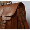 Men's Genuine Vintage Laptop Messenger Handmade Briefcase Bag