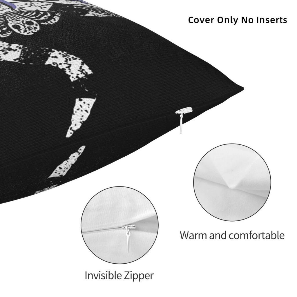 B-Beetlejuice Horrorfilm Kissenbezüge Füllung Weicher Kissenbezug Dekor Halloween Wurfkissenbezug Abdeckung Zuhause Mehrere Größen