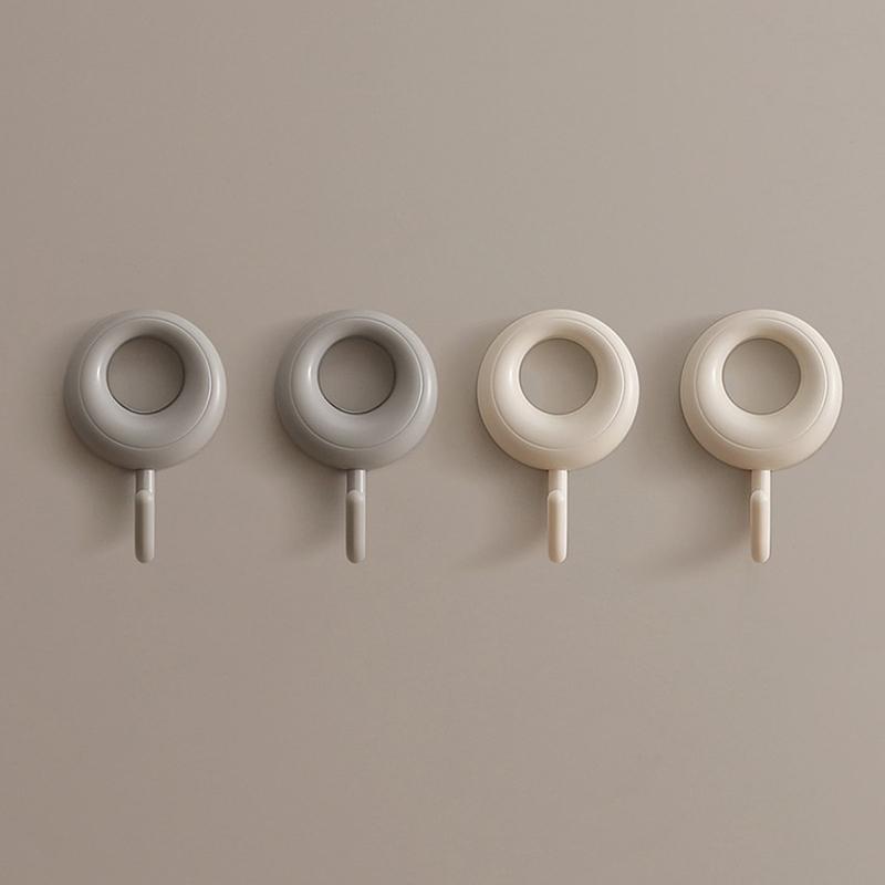 

4 шт. Крючок, прочная клейкая наклейка, настенный крючок, несущий нагрузку, без гвоздя, бесследный дверной крючок, без дырокола, липкий крючок, вешалка для ключей