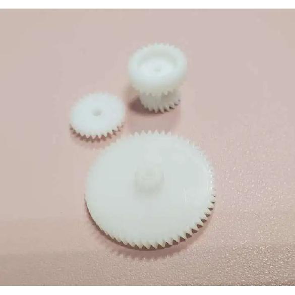 3pcs Plastic Gear for Philips D8623 FC144 D8734 Grundig RR3000 Stereo Cassette Deck Audio Player
