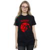 The Chilling Adventures Of Sabrina Womens/Ladies Salem Pentagram Cotton Boyfriend T-Shirt