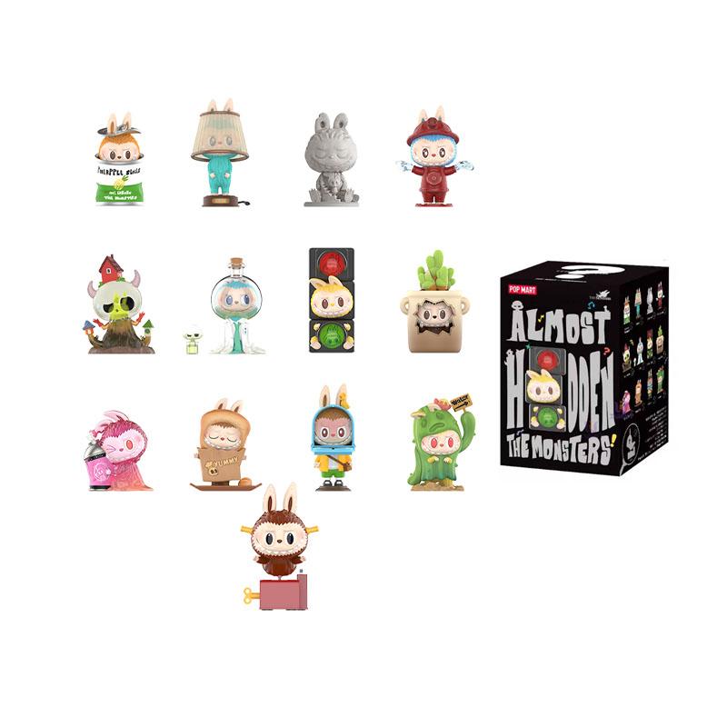 

POP MART Labubu The Monsters Almost Hidden Series Bread Bag Figure, Single Mystery Box