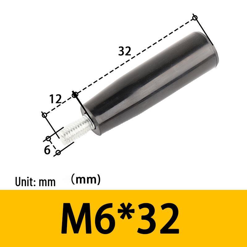 Bakelite Through-Hole Hand Crank Machine Tool Handwheel Handle M6 M8 M10 M12