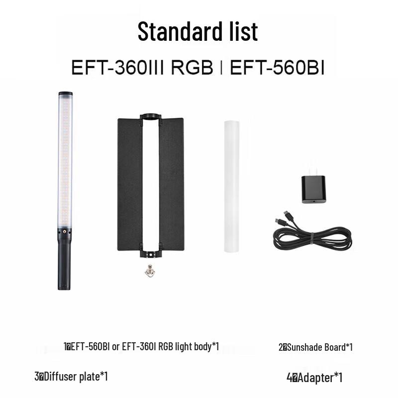 Jinbei EFT-560BI Bi-color LED Light Stick