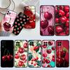 Neue hochwertige Handyhülle mit Kirsch-Sommerfrucht-Motiv für OPPO A3 Pro A72 A74 A76 A77 A77S A78 A79 A94 A95 A18 A40M A58