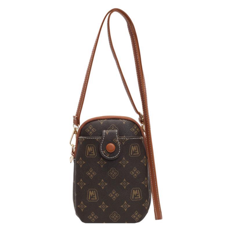Retro shell bag presbyopia bag women's 2025 new fashion niche mobile phone bag lightweight mini shoulder bag