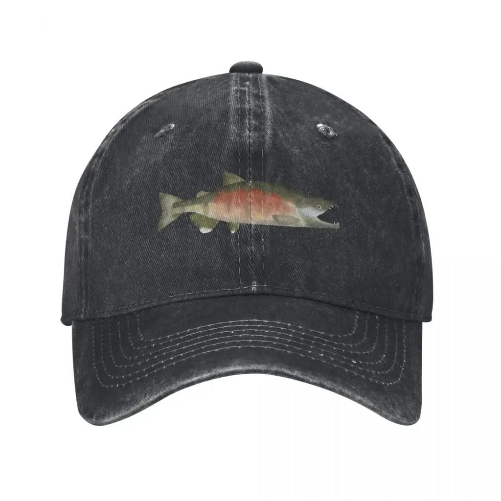 Chum (Dog) Salmon - Spawning Phase Baseball Cap Thermal Visor Winter hat Mens Caps Women's