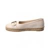Salvatore Ferragamo Ferragamo Logo Leather Espadrille White