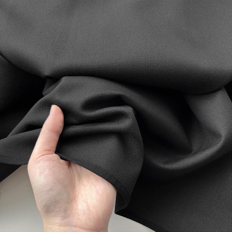 2024 Autumn/Winter Low Waist Black Slim Silhouette Tutu Skirt for Women