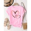 Casual Harajuku Breathable Printed Round Neck Short Sleeve T-Shirt