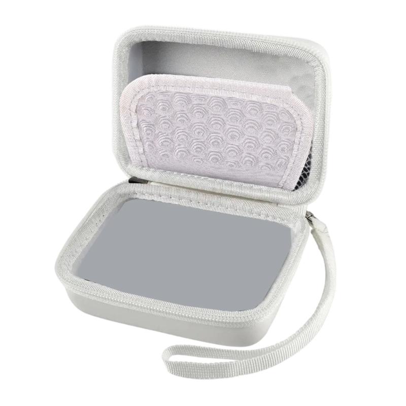 

Жорсткий кейс для зберігання аксесуарів до цифрової камери, адаптер для заряджання бездротових навушників білий