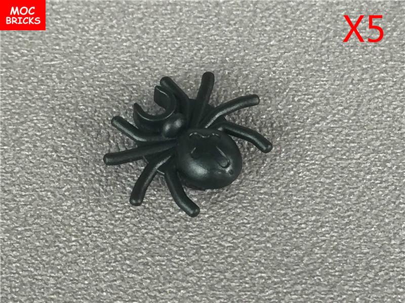 MOC Bausteine Halloween Kürbis Skorpion Zombie Gesicht Kopfbedeckung Skelett Geist Blut Grab DIY Bausteine Jungen Spielzeug