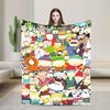 South Parks Flannel Blanket Autumn  Soft Warm Bedding Throws for Child Couch Chair Funny Bedspread Sofa Bed Cover