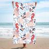 1pc Ultra Fine Fiber Beach Towel, Quick Drying Absorbent Swimming Towel, Multi-functional Towel for Beach Swimming and Yoga