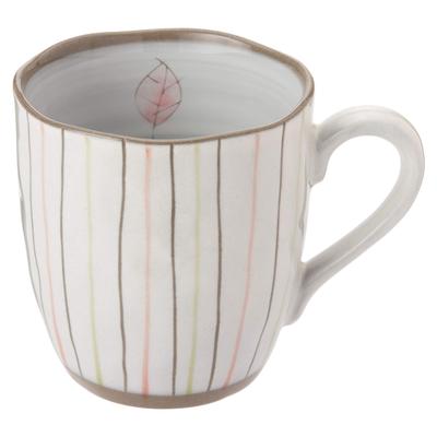 Tazza Mino Ware Bicolore Tokusa, Rossa, K43271