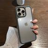 Luxury Transparent Shockproof Bumper Armor Case for iPhone 16 15 14 Plus 13 12 11 Pro Max Rugged Soft Frame Hard Back Cover