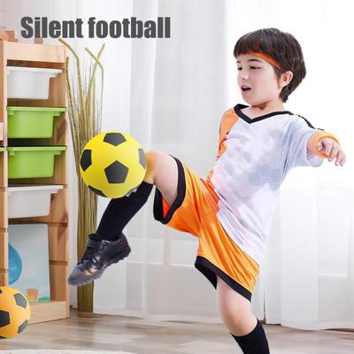 Soft Indoor Soccer Ball for Kids Size 3/4/5 Sponge Foam Silent Football for Dribbling Training And Playing In The House Soccer Gifts for Boys Girls