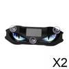 2 Solar Powered Lights with LED Suction Cups for Driver And Rear Window.