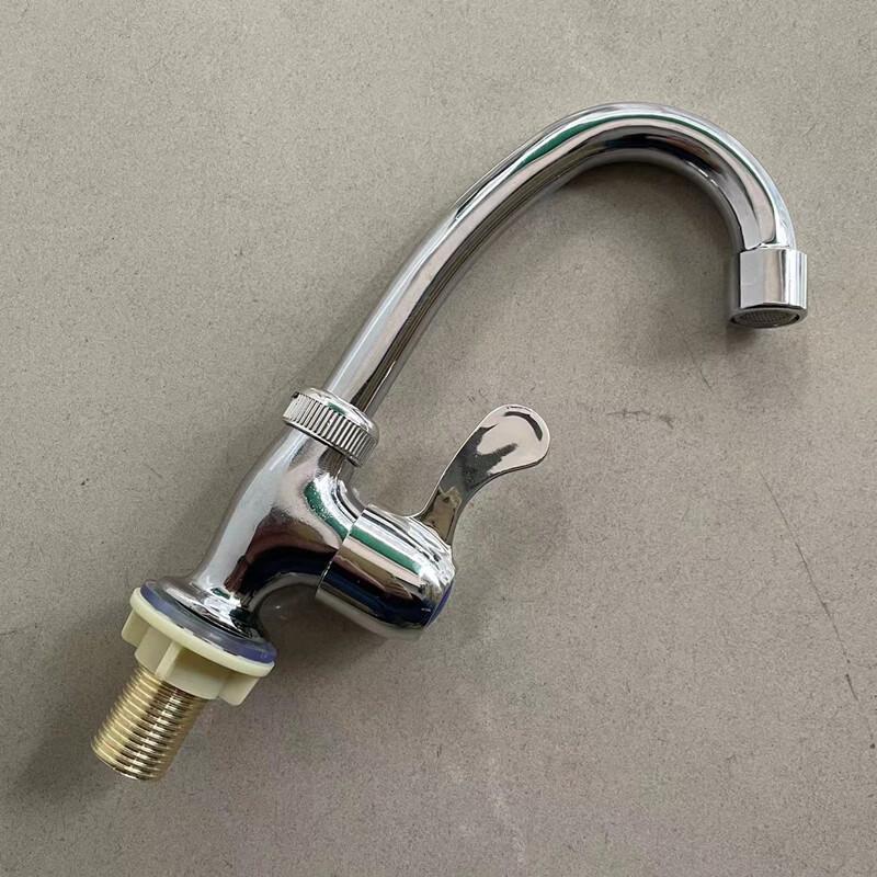 OEING Hexagonal 304 SS Single Cold Kitchen Faucet