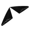 2Pcs Rear Side Window Louver Cover Left Right Rear Window   Vent Scoop Shutter Cover Blind Replacement for FY   2018-2024
