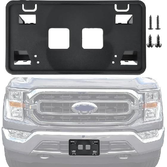 Replacement For Front Bumper License Plate Frame Bracket 2018- Ford F150 JL3Z17A385BA