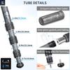 INNOREL Carbon Fiber Camera Telescopic SLR Working Pipe 20kg Maximum Load Panoramic Macro Video Digital Portable Tripod with Center Pole and Bag