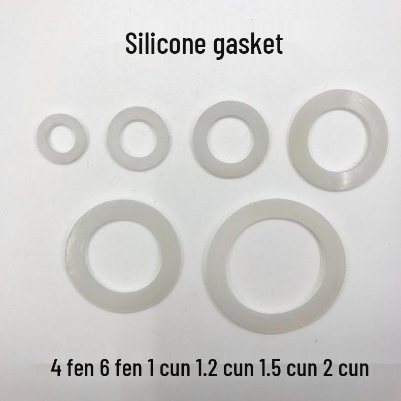 Silicone Rubber Gasket 3412: 62-Inch Leak-Proof Flat Washer Sealing Ring