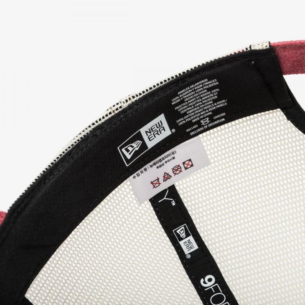 New Era Mlb New York YankeeS WaShed Cotton UnStructured Trucker Ball Cap RedStone 14561817 S