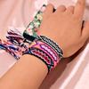 12 Kleuren Bohemia Vriendschap Kwastje Armband voor Vrouwen Mode Katoenen Touw Weven Zomer Strand Boho Meisjes Armbanden