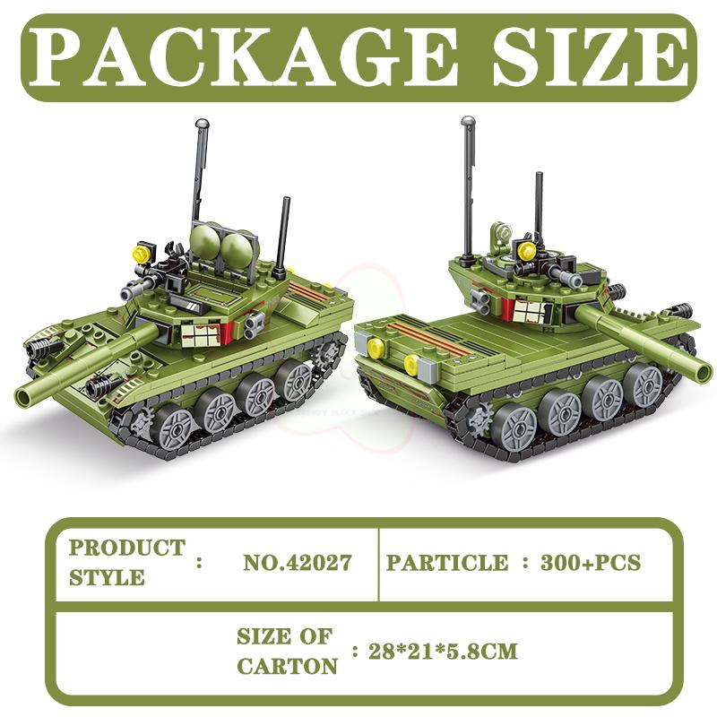 Veicoli Carro Armato da Combattimento Principale Militare T-85 WW2 Figure di Soldati dell'Esercito Blocchi di Costruzione Giocattoli per Bambini