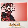 1pc Tokisaki Kurumi Anime Date A Live Banner Background Super Scene Decoration Banner Backdrop Baby Shower