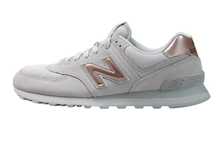 New Balance Серия 574 Розовое золото Белый Женская WL574CHC 37