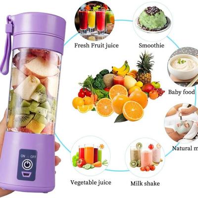 Entsafterbecher Tragbarer Mini-Mixer Elektrischer Frischsaft Persönlicher Smoothie-Mixer Mischflasche Haushaltsküchenzubehör