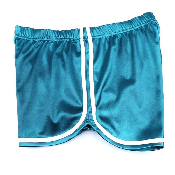Women Fashion Pleated Elastic High Waist Sexy Shorts