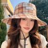 Sun-protective Sun Hat Big Brim Bucket Hat Trendy Fisherman's Hat  for Women