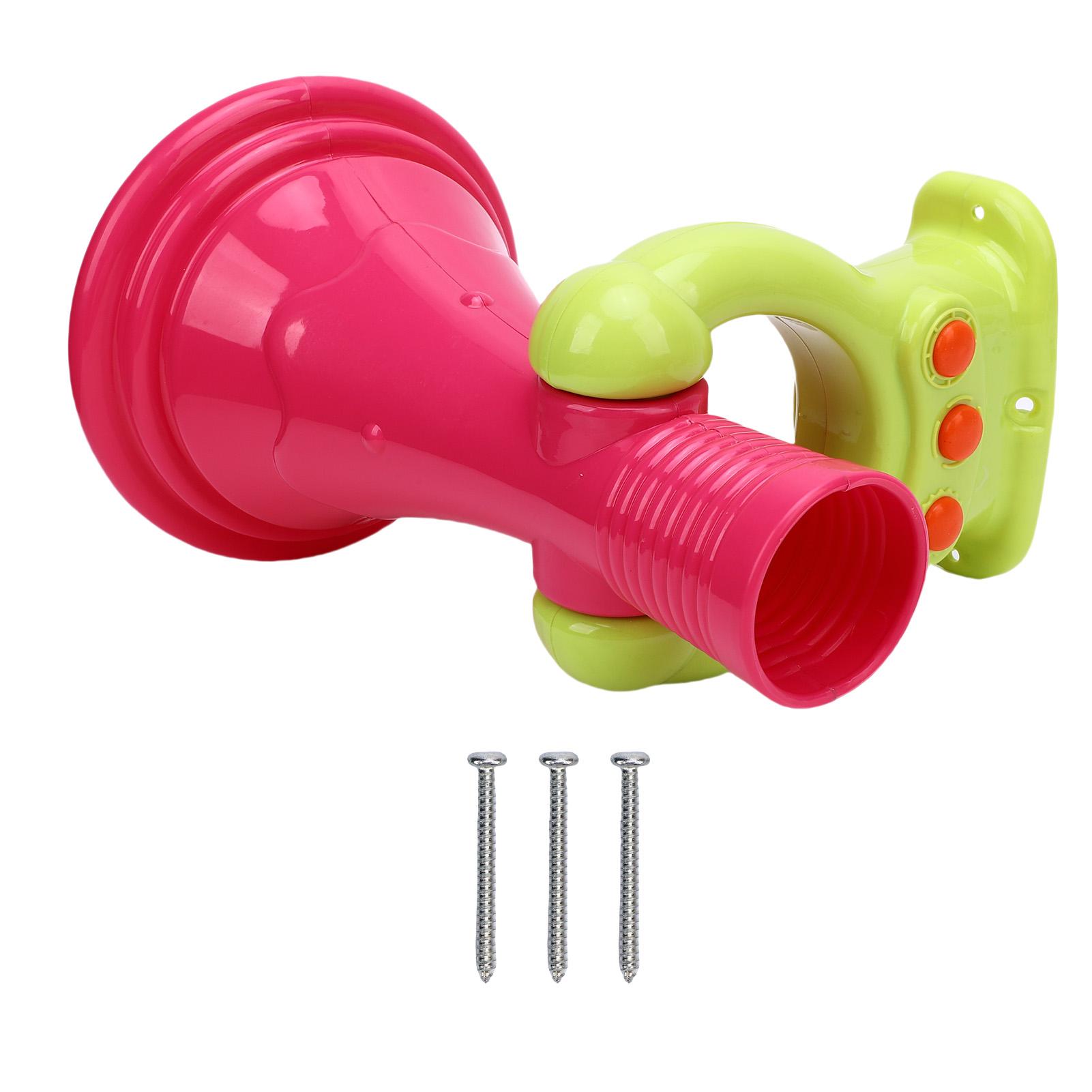 

Детский мегафон игрушка на батарейках, детский изменятель голоса, динамик, ручная игрушка для подарков на день рождения и Рождество Pink