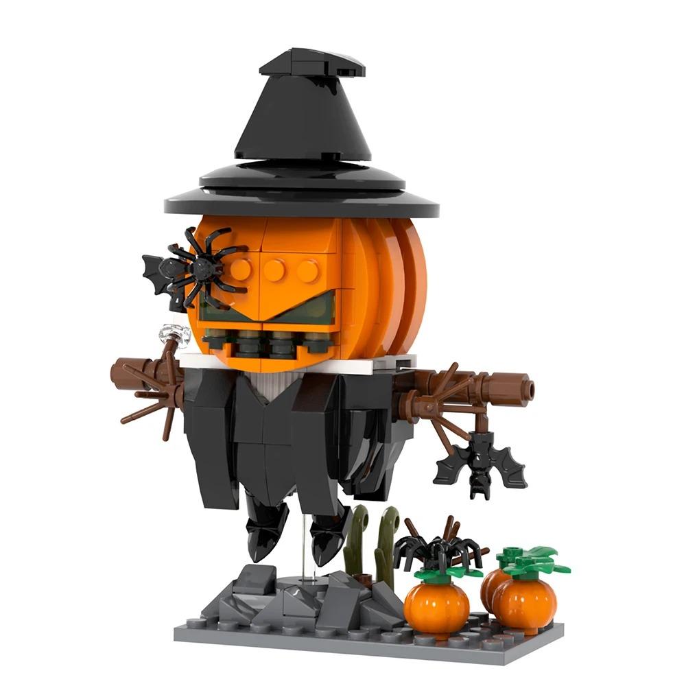MOC Horror Movie Figure Bricks It Lydia Mummy Witch Pumpkin Compatible Building Blocks Toys For Children Friends Halloween Gifts