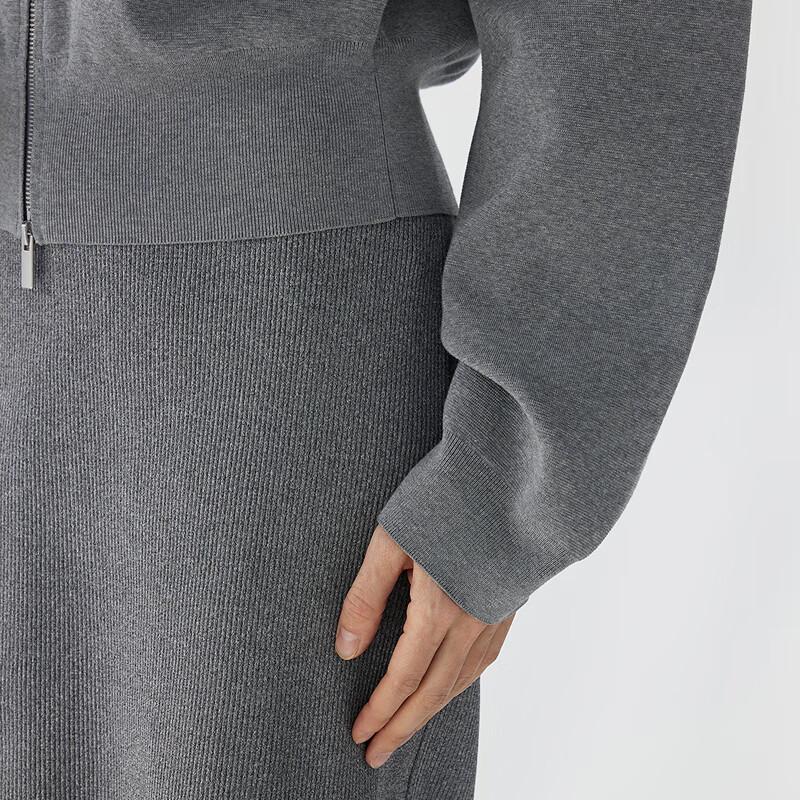 JNBY 2025 Spring Mock Neck Knit Sweater