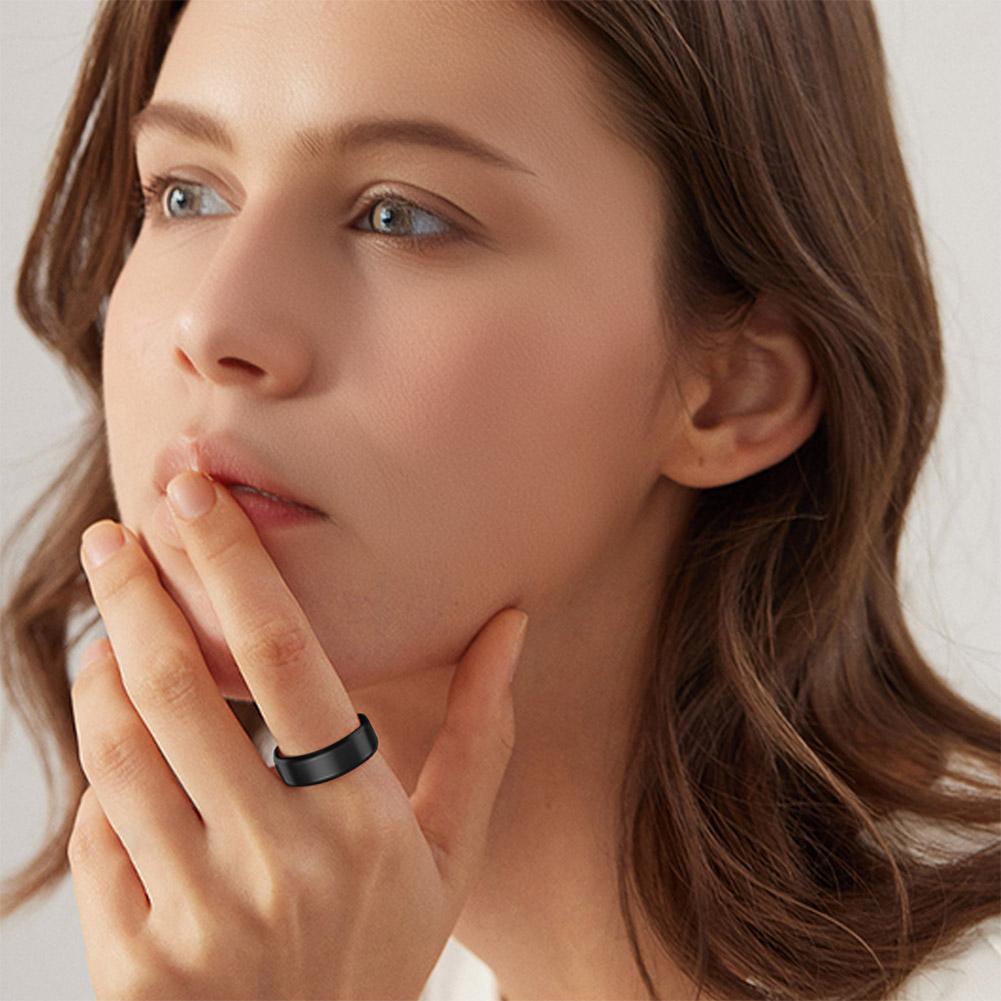 R11M Smart Ring IP68 Waterproof Sleep Ring Bluetooth-Compatible 5.0 Step Distance Calorie Counter for Men Women for Android iOS