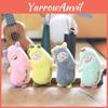 Chaveiro de Pelúcia de Banana Macia e Aconchegante Design de Monstro Fofo Perfeito para Crianças